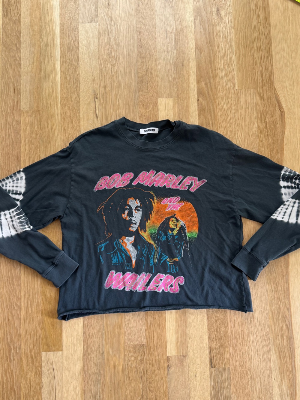 Daydreamer Free People Bob Marley Long Sleeve T Shirt Size small